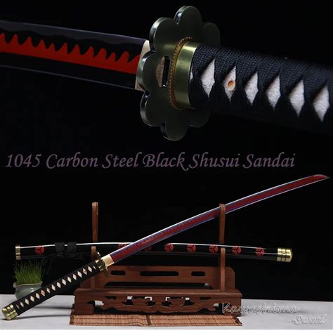 2017 The Latest One Piece Zoro Sword Shusui Sandai High Carbon Steel ...