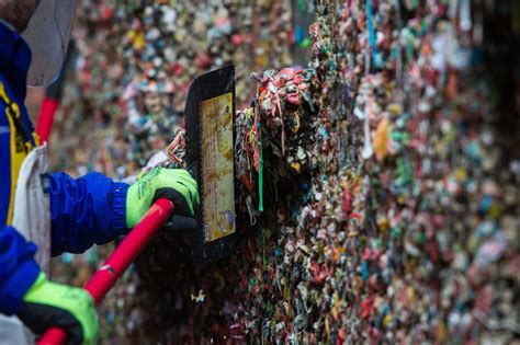 Saying Goodbye a Little Longer as Seattle Scrapes Off Its Gum Wall ...