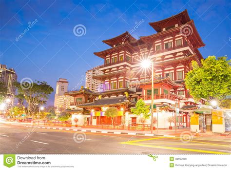 Singapore Buddha Tooth Relic Temple Stock Image - Image of china ...