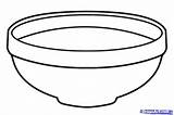 Cereal Bowl Coloring Page Salads Pinterest bowls And  sketch template