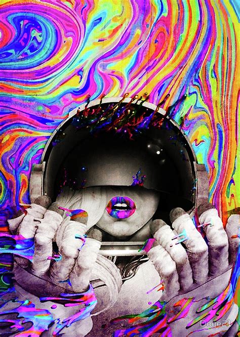 Psychedelic Astronaut Digital Art by Darven Fitey - Fine Art America