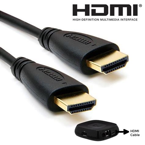 Roku 2 & 3 HDMI to HDMI TV 3m Gold Lead Wire Cord Cable – Dorothy's Home