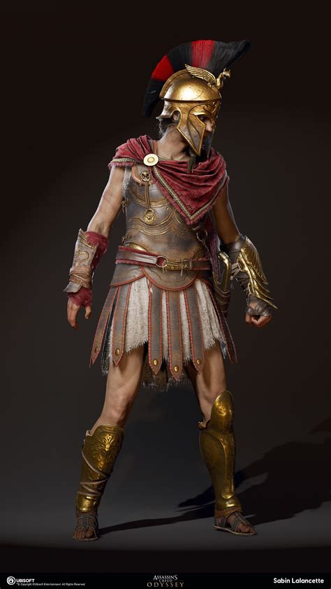 ArtStation - Alexios/Kassandra Outfit - Mercenary, Sabin Lalancette ...