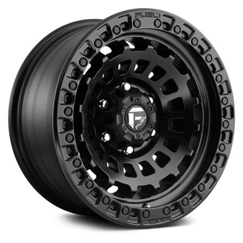 FUEL® D633 TRUCK ZEPHYR Wheels - Matte Black Rims