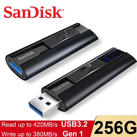 SanDisk Extreme PRO USB 256GB Solid State Flash Drive 128GB Pen Drive ...