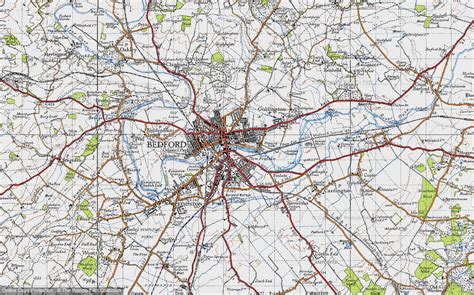 Old Maps of Bedford, Bedfordshire - Francis Frith