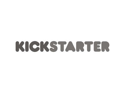 Kickstarter grey Logo PNG Transparent & SVG Vector - Freebie Supply