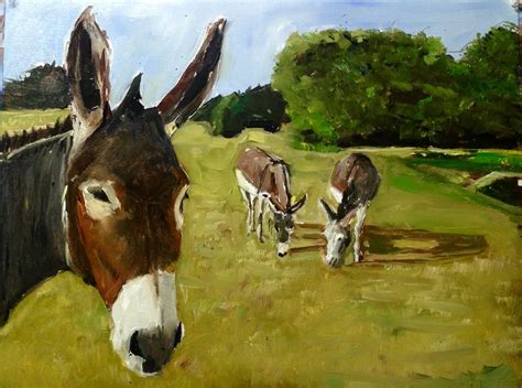 Donkeys Donkeys, Painting, Art, Art Background, Painting Art, Kunst ...