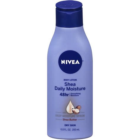 NIVEA Shea Daily Moisture Body Lotion 6.8 fl. oz. - Walmart.com - Walmart.com