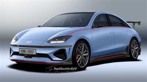 Hyundai Ioniq 6 N Performance EV Rendered Based On Official Teaser