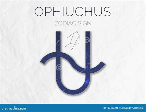 Sign Ophiuchus Astrologic Infographics Stock Image | CartoonDealer.com ...