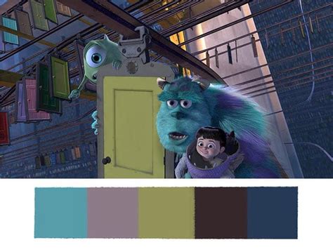 These Disney Pixar Palettes are the Most Aesthetically Pleasing Things You'll See All Day ...
