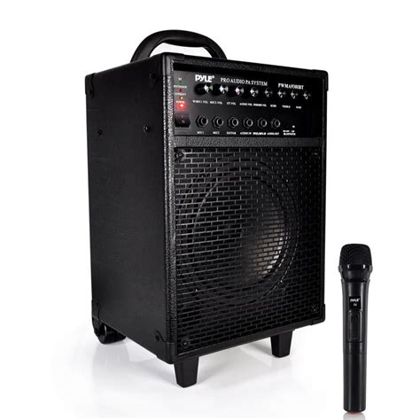 PYLE PWMA930IBT - Wireless Portable Bluetooth PA Speaker System, Built ...