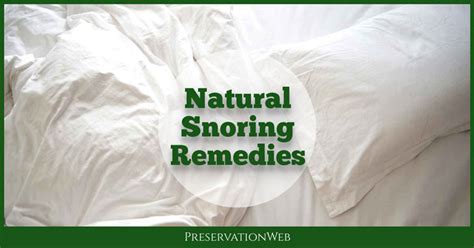 The 6 Effective Natural Remedies For Snoring | Try Today!