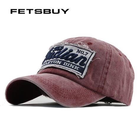 Aliexpress.com : Buy FETSBUY Hot Retro Baseball Caps Hats For Men ...