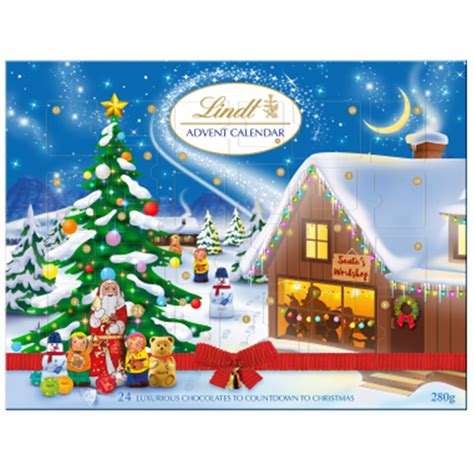 Lindt Lindor Chocolate Collection Selection Advent Calendar Christmas