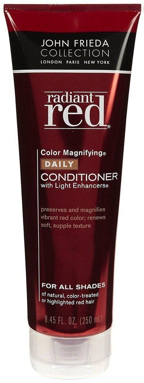 John Frieda Conditioner Radiant Red Color Prot. 8.45 Ounce (249ml) (6 Pack) -- This is an Amazon ...