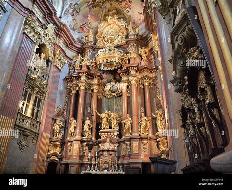 Chapel interior Melk Abbey, Austria Stock Photo - Alamy