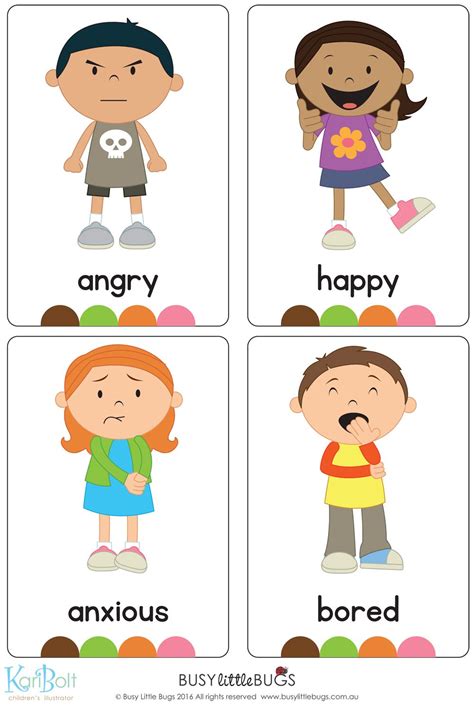 Printable Emotions Cards