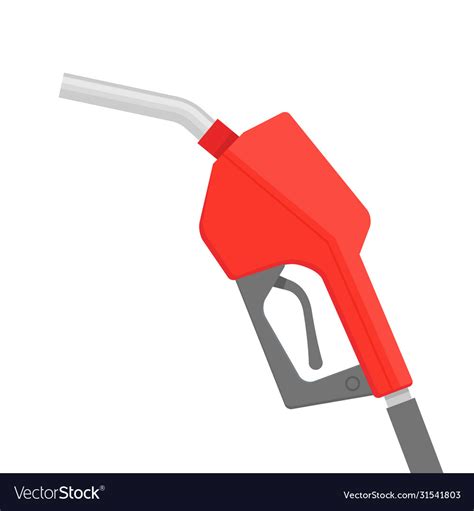 Fuel pump petrol icon gas pump gun logo Royalty Free Vector