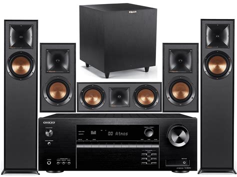 Onkyo -Channel Wireless Bluetooth 4K 3D A/V Surround Sound Receiver Klipsch Multimedia Home ...