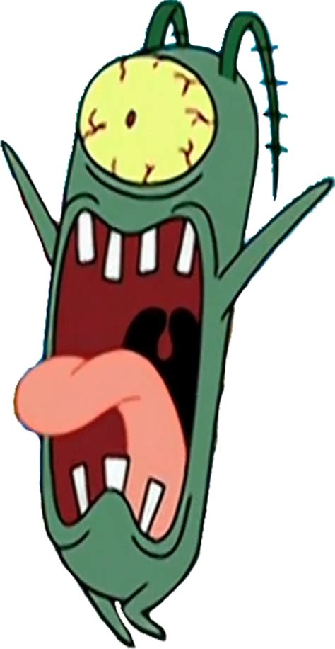 Plankton running and screaming vector by HomerSimpson1983 on DeviantArt