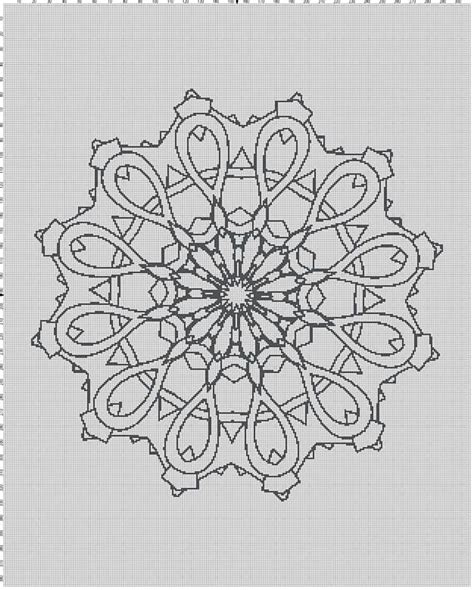 mandala cross stitch mandala wall art cross stitch pattern | Mandala ...