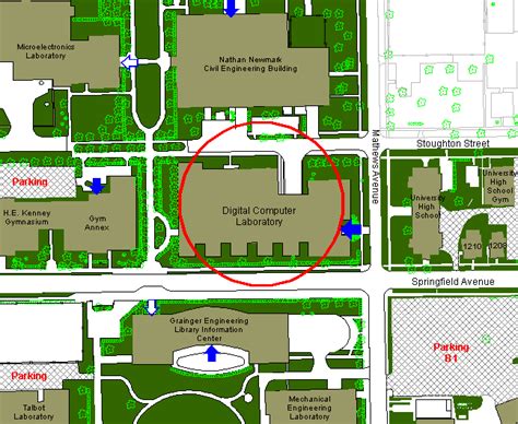 UIUC Campus Map