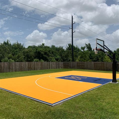 Custom Basketball Court – Basketball Hoop Pros