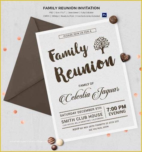 Reunion Flyer Template Free Of African American Family Reunion Agenda to Pin On ...