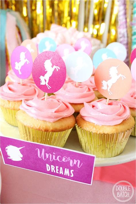 Magical UNICORN Party and Food Ideas + Free Unicorn Party Printables - Uplifting Mayhem