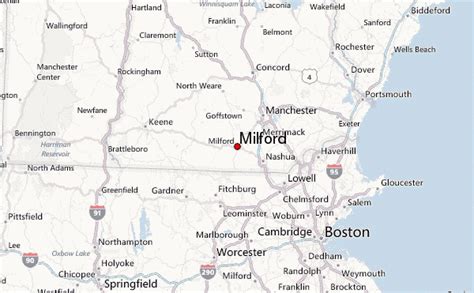 Milford, New Hampshire Location Guide