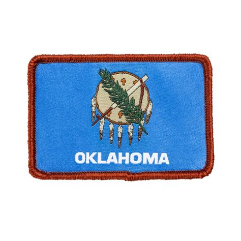 Oklahoma State Flag Patch