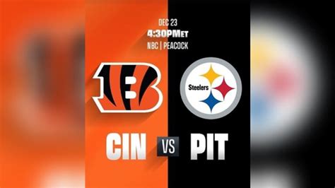 2023 Week 16 Steelers Vs. Bengals Live Update And Discussion Thread ...