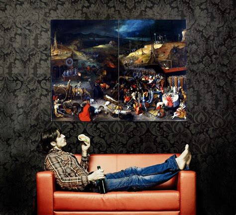 Bruegel Triumph Of Death Painting Art Huge 47x35 Print Poster