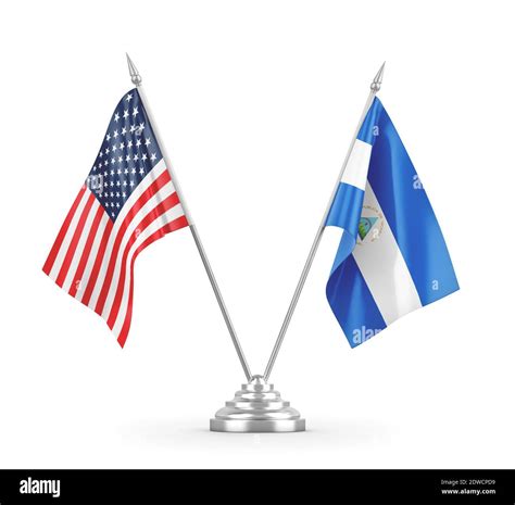 Nicaragua vs usa united states of american flags hi-res stock photography and images - Alamy