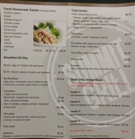 Summit Grill Menu, Menu for Summit Grill, Tempe, Sydney - Urbanspoon/Zomato