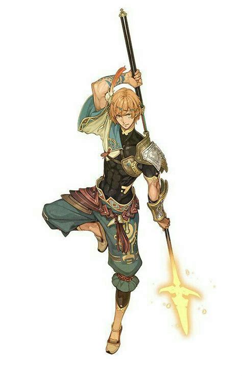 Spearman | Character art, Character illustration, Character design male