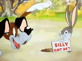 Bugs Bunny GIFs on Giphy | Cartoon crazy, Old cartoons, Looney tunes ...