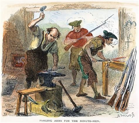 Blacksmith In Colonial Times