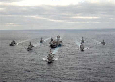 American carrier task force | Carrier strike group, Uss george ...