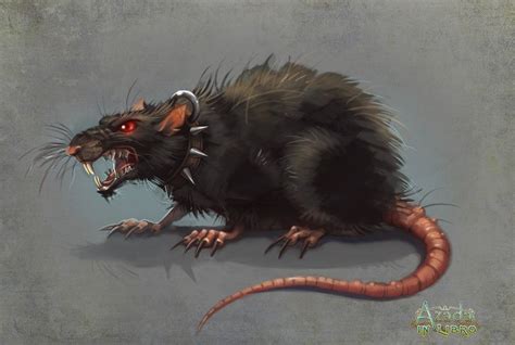 Azada - Evil Rat by Okha on deviantART | Cartoon rat, Animal sketches, Scary drawings