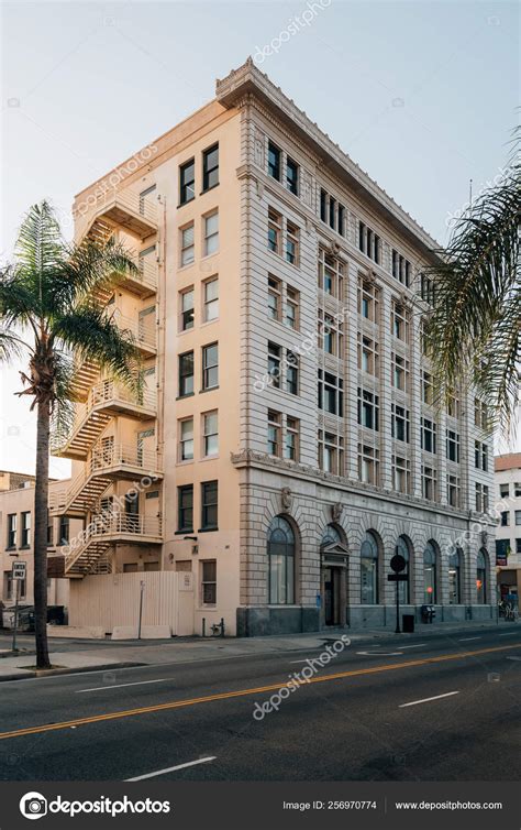 Historic building in downtown Santa Ana, California Stock Photo by ...