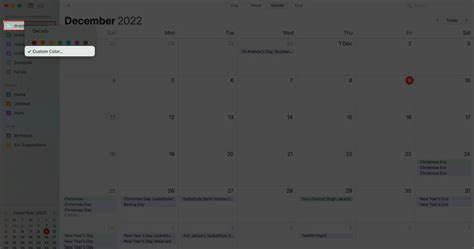 How to change Calendar color on iPhone, iPad, and Mac - iGeeksBlog