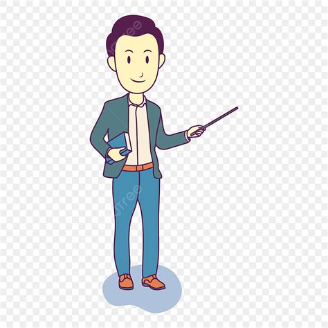 Clipart Of A Male Teacher