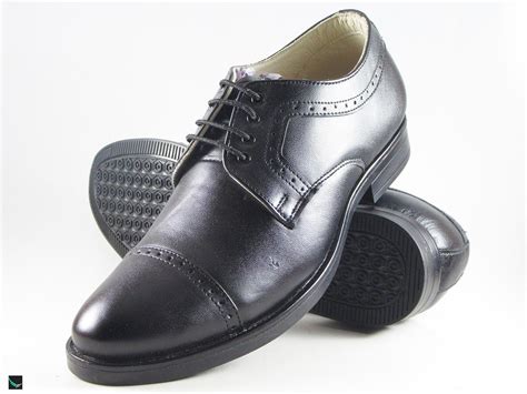 Black Leather Office Shoes For Men - 4570 - Leather Collections On ...