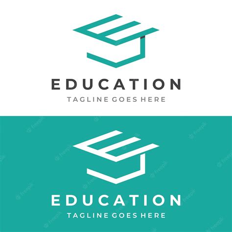 Premium Vector | Creative student education logo template design with ...