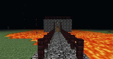 lava castle Minecraft Map