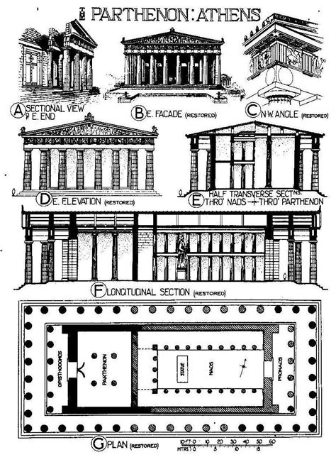 Parthenon Architecture, Auditorium Architecture, Architecture Antique ...