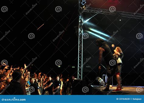 Heavy Metal, Rock Concert Live Editorial Image - Image: 33164630